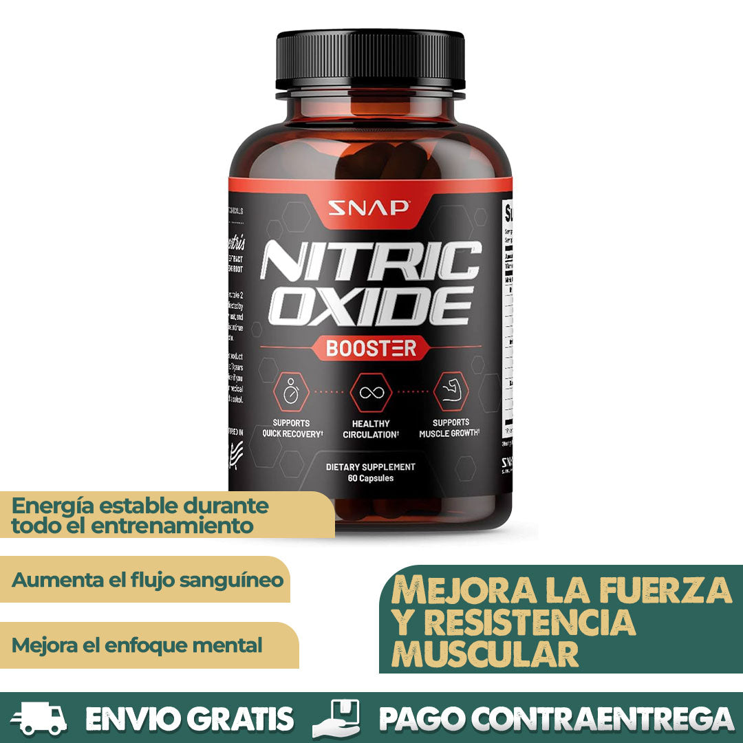NitricOxide - Suplemento Premium 1000 mg 60 Cápsulas