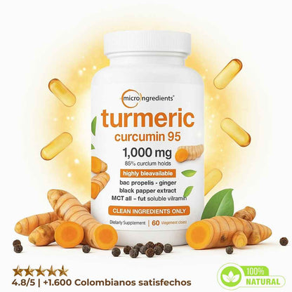 CurcuFlex – Curcumina 1000 mg con Alta Absorción