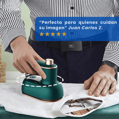 Aliza: MiniPlancha Portátil 2 en 1. ¡Luce impecable, éstes dónde estés!