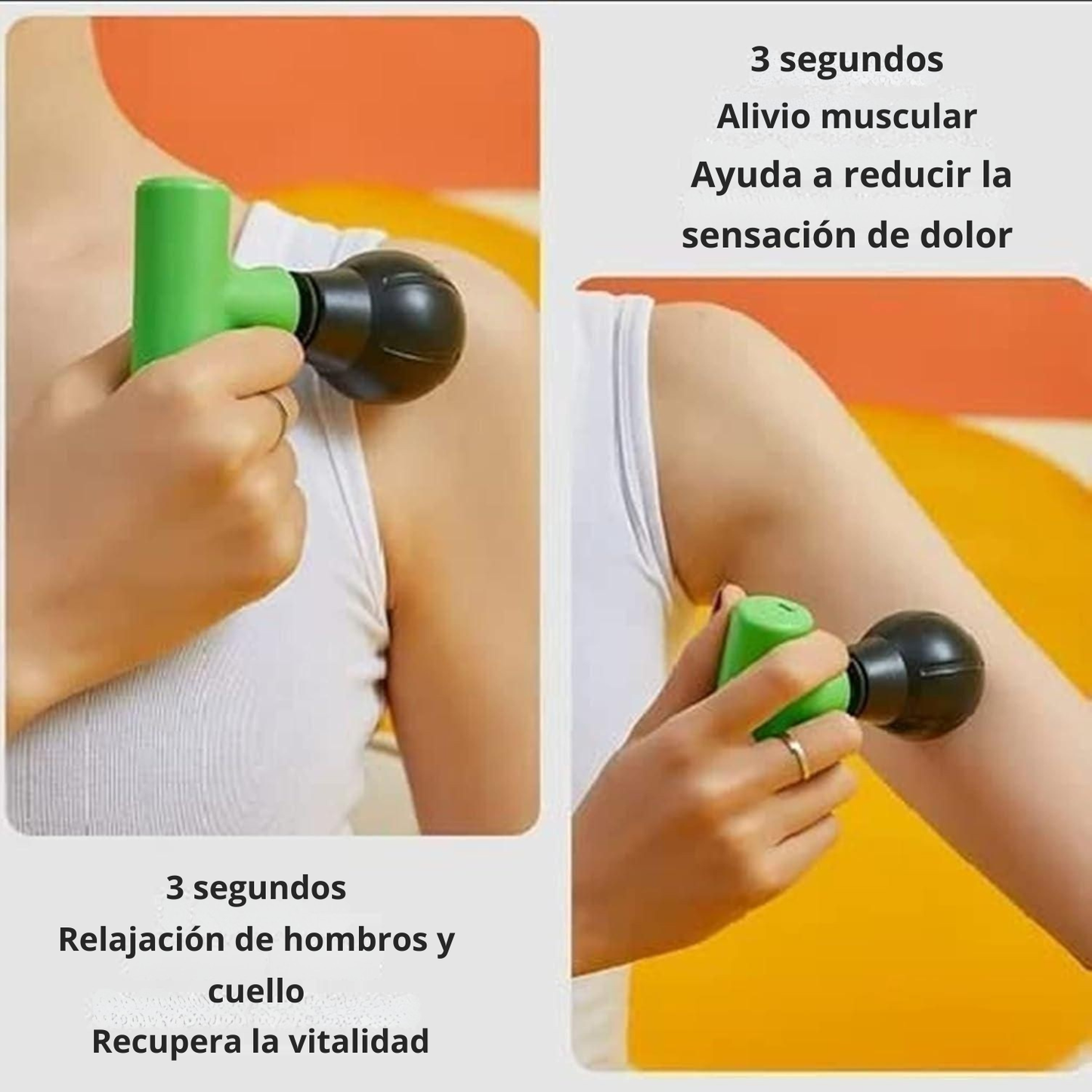 DeepRelief – Masajeador Muscular Compacto