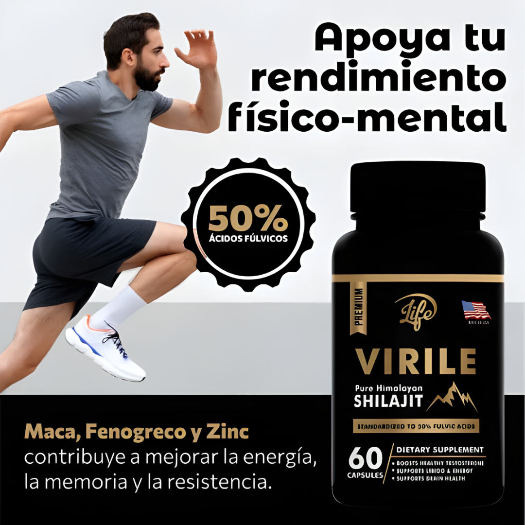 VIRILE PRO – Fuerza, Energía Y Bienestar Masculino