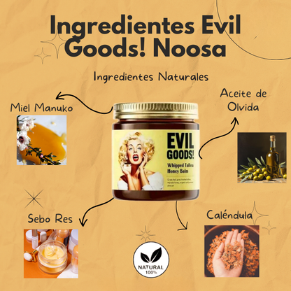EvilGoods Crema Nutritiva – Regenera y Suaviza con Miel de Manuka