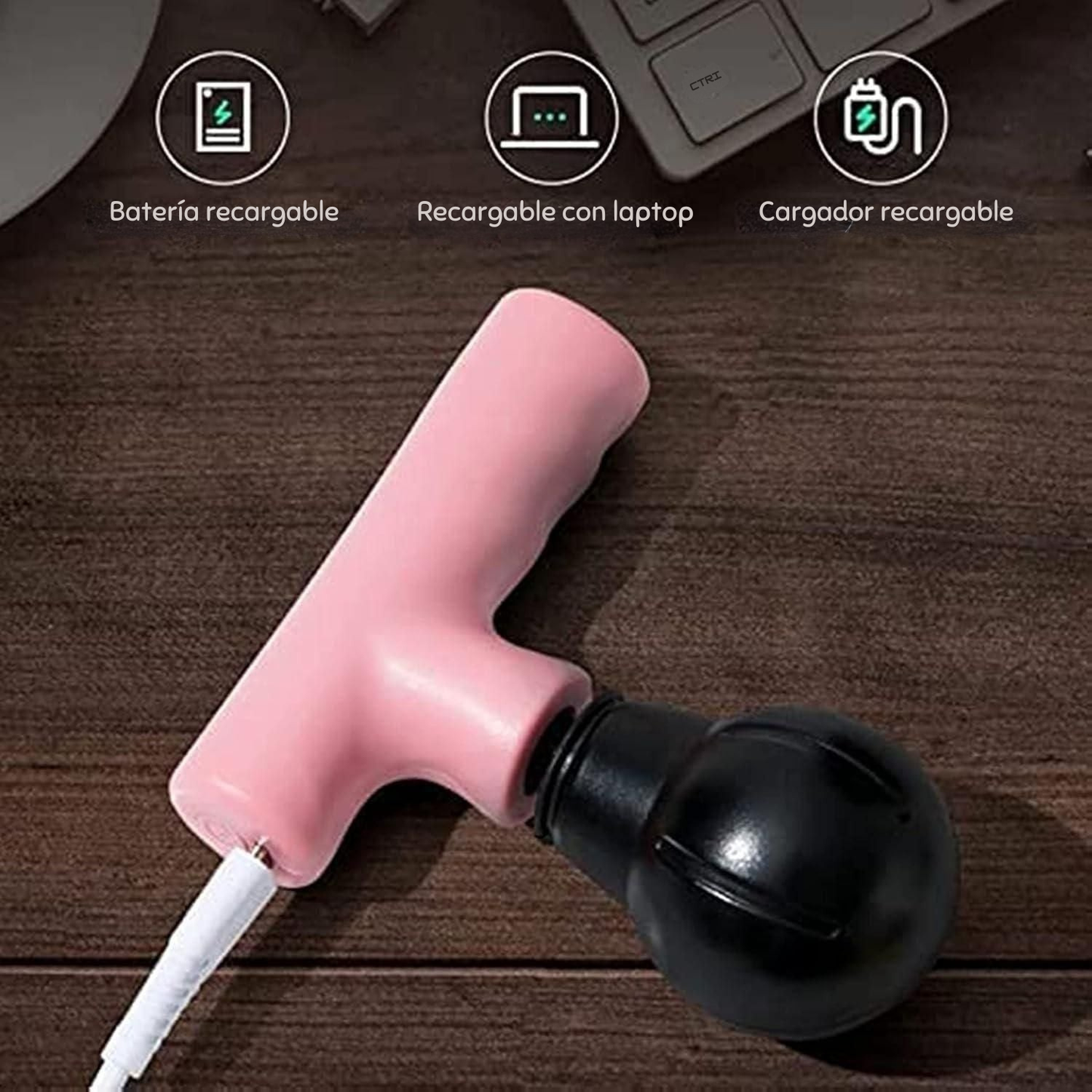 DeepRelief – Masajeador Muscular Compacto