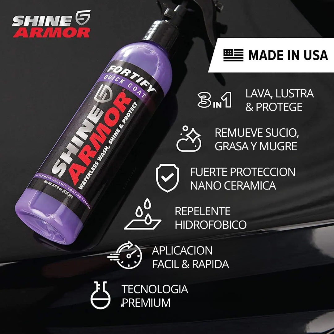 NanoShine – Spray Protector Nanotecnológico con Brillo Espejo