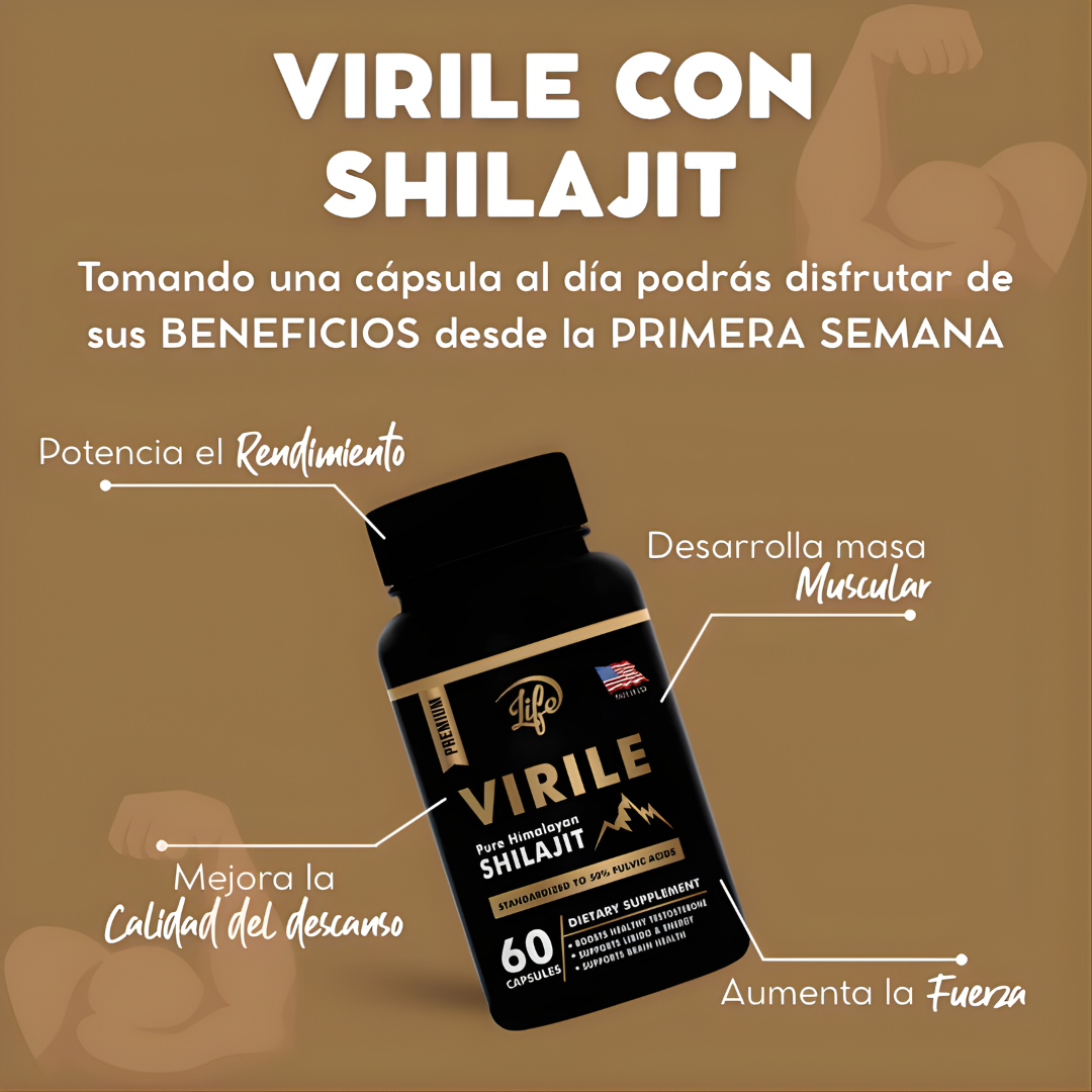 VIRILE PRO – Fuerza, Energía Y Bienestar Masculino