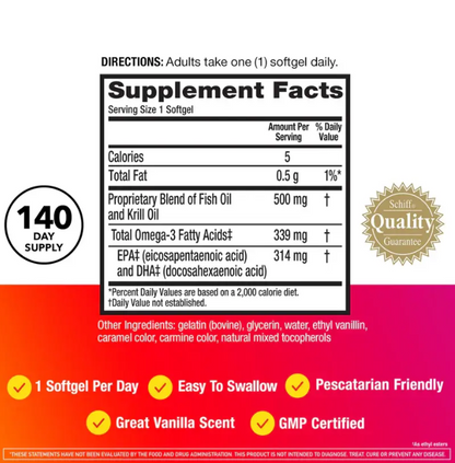 🔥 MegaRed Omega 3s  – Impulsa tu testosterona y energía natural  500 mg. 30 Caps.
