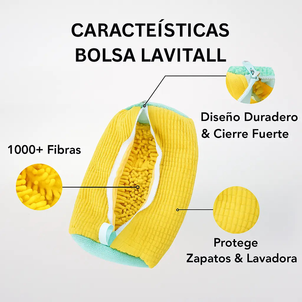 FreshWash – Bolsa de Lavado para Zapatos