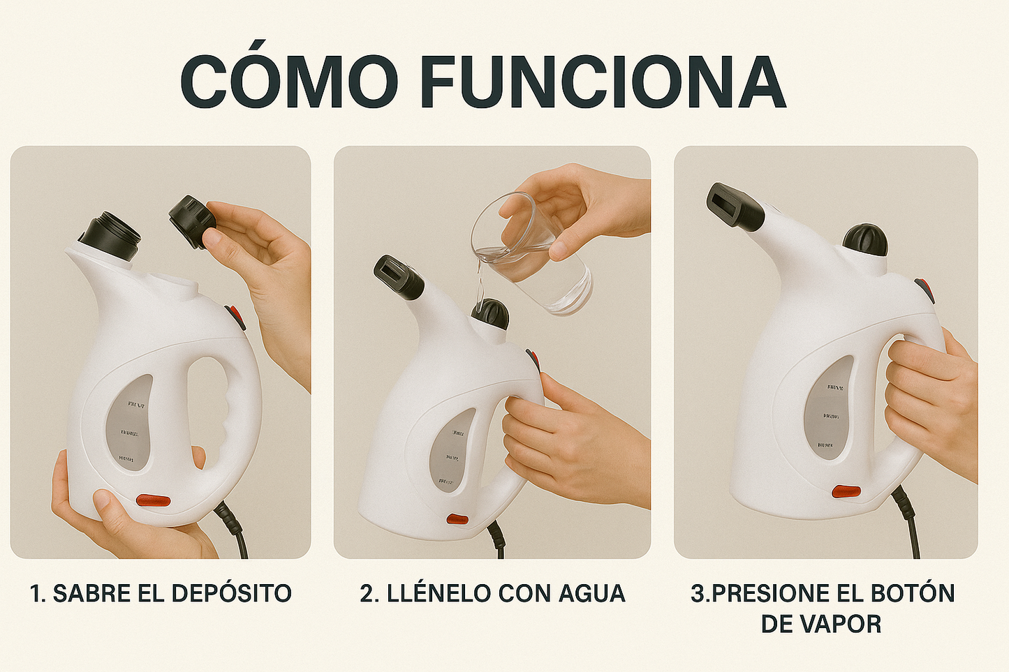 VaporPress – Mini Plancha Rápida y Compacta
