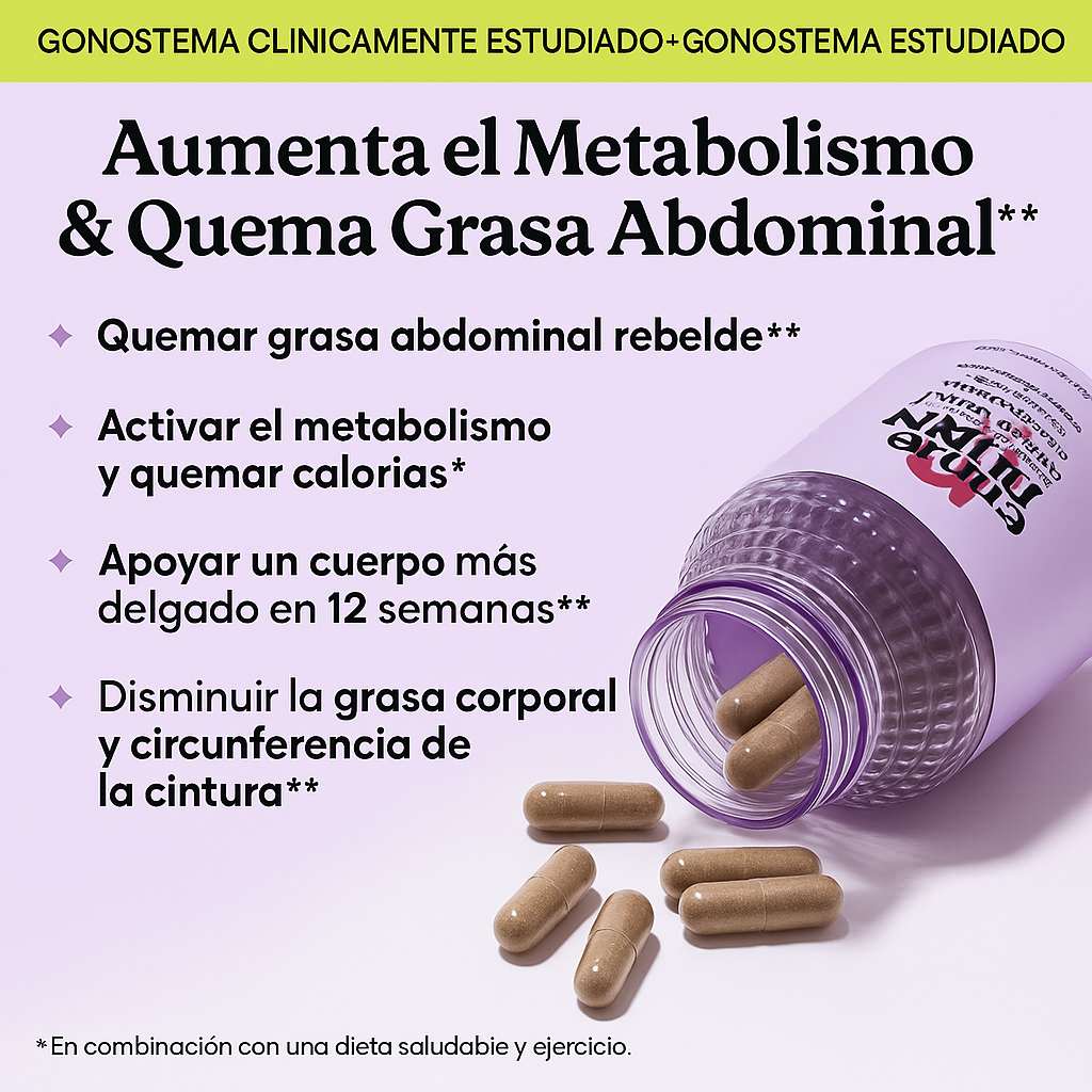 Lemme Burn - Aumenta metabolismo y Quema grasa + obsequio especial Ebook Digital 🎁