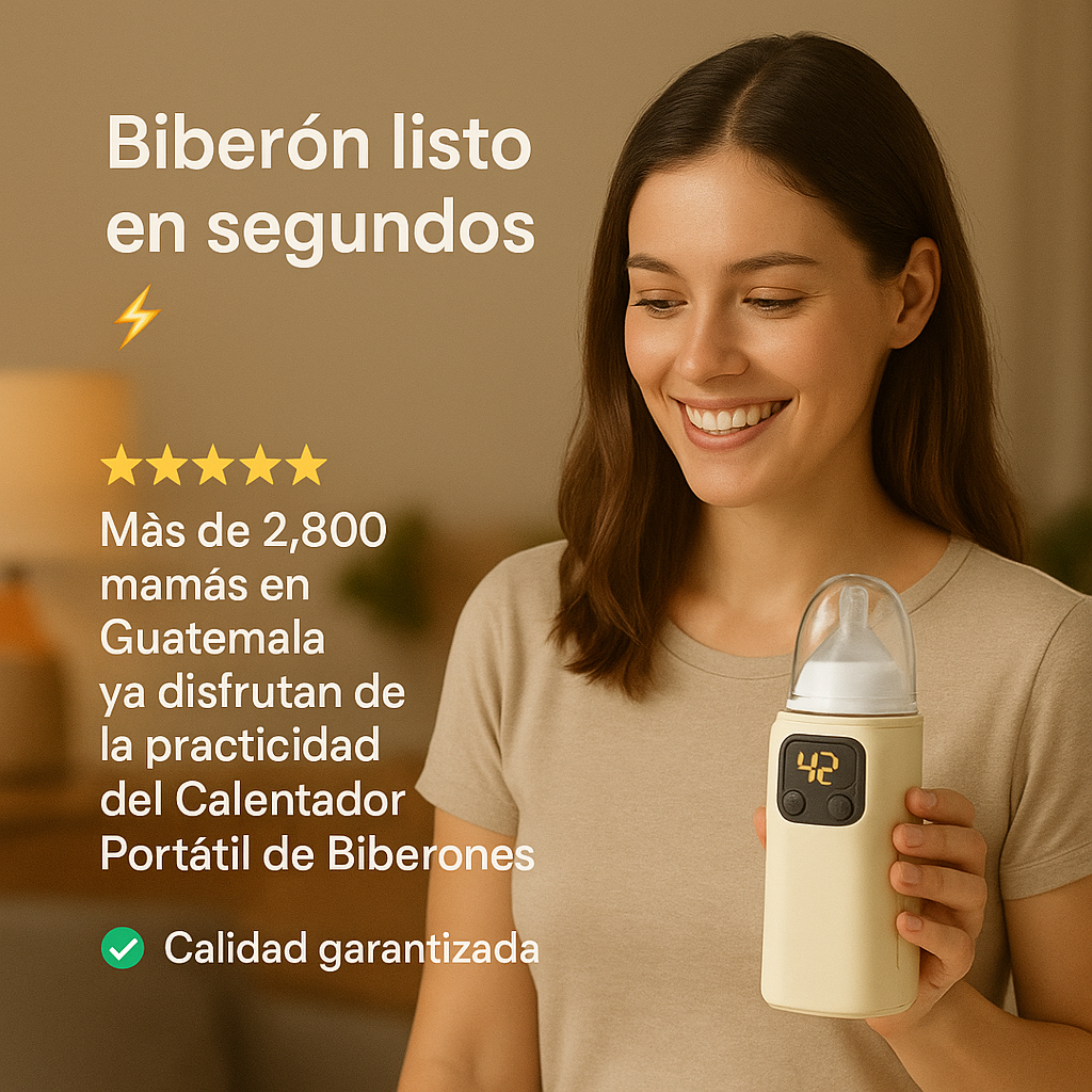 Biberón Warmer – Calentador Digital Portátil para Bebés