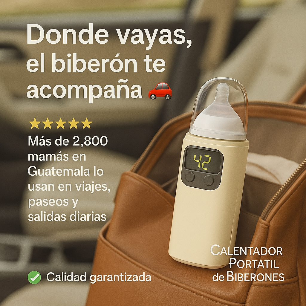 Biberón Warmer – Calentador Digital Portátil para Bebés