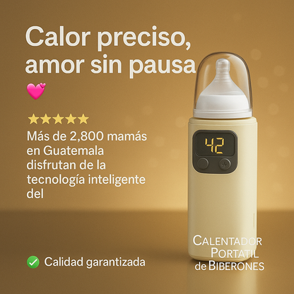 Biberón Warmer – Calentador Digital Portátil para Bebés