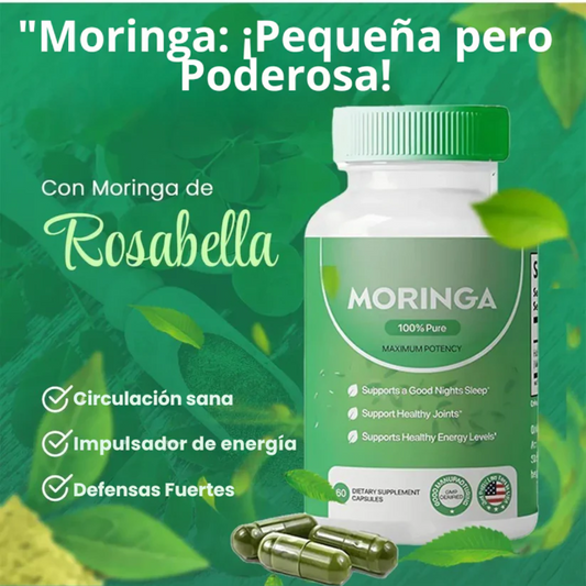 NutriGreen – Moringa en Cápsulas Nutrición Natural