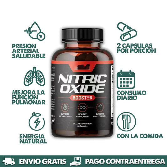 NitricOxide - Suplemento Premium 1000 mg 60 Cápsulas