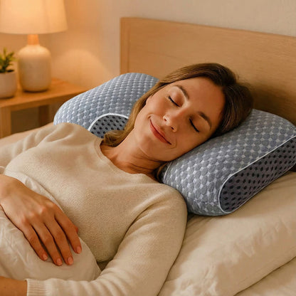CerviLux - Para Cuello Y Columna Cervical – Almohada De Soporte Cervical