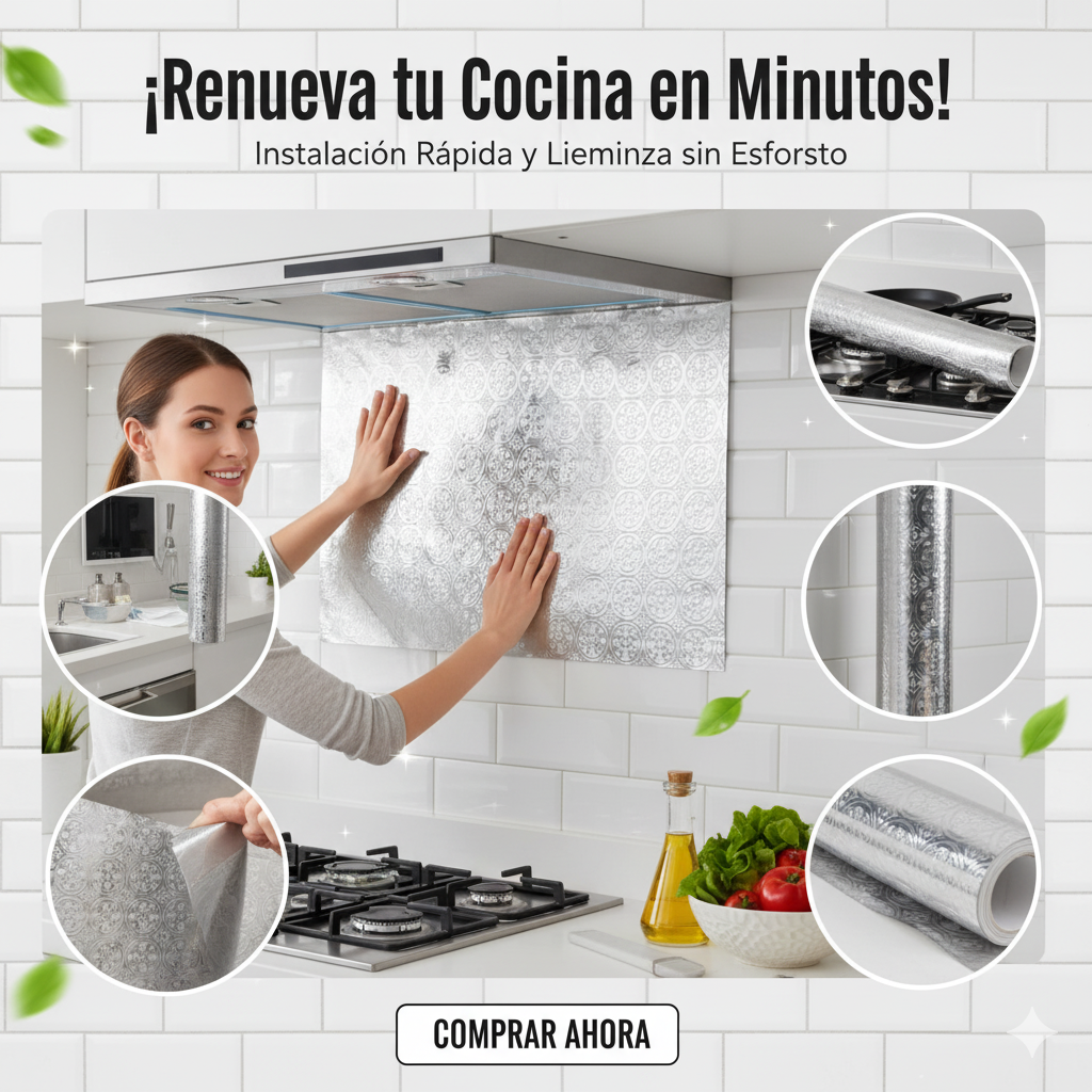 DecoFoil – Papel aluminio decorativo con brillo metálico