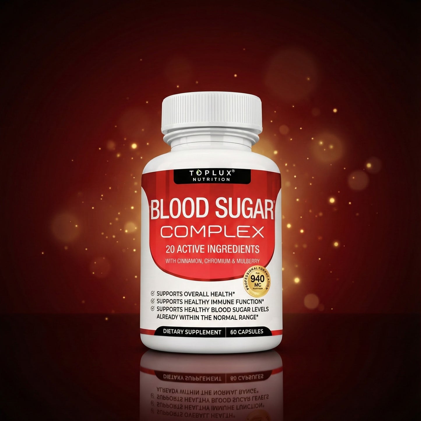 Blood Sugar Complex – Fórmula Completa Con Ingredientes Activos
