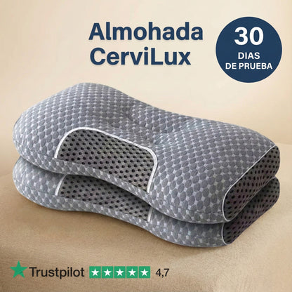 CerviLux - Para Cuello Y Columna Cervical – Almohada De Soporte Cervical