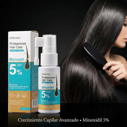 Minoxidil Pro 5% – Volumen, Fuerza y Regeneración Capilar