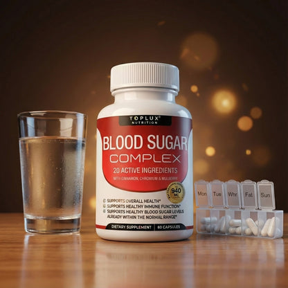 Blood Sugar Complex – Fórmula Completa Con Ingredientes Activos