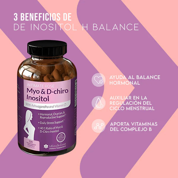 Inositol Balance – Equilibrio Hormonal 40:1 para Mujeres 😱🤩