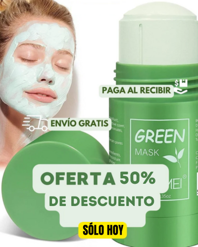 Green Mask Mascarilla de Limpieza Profunda de té Verde - [PROMOCIÓN DISPONIBLE SOLO HOY]