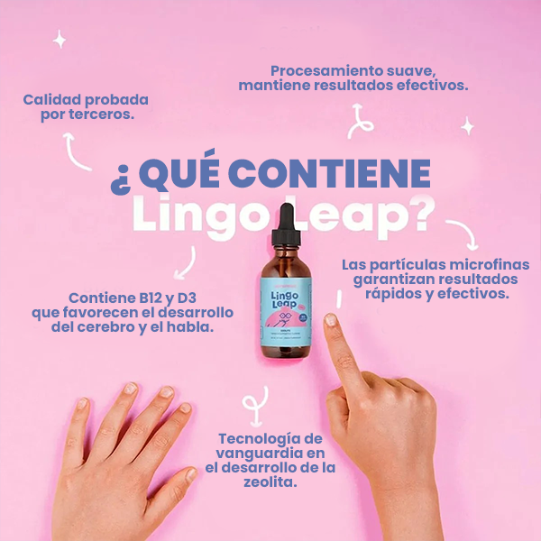 Lingo Leap – Fórmula Líquida Para Apoyo Del Desarrollo En Niños