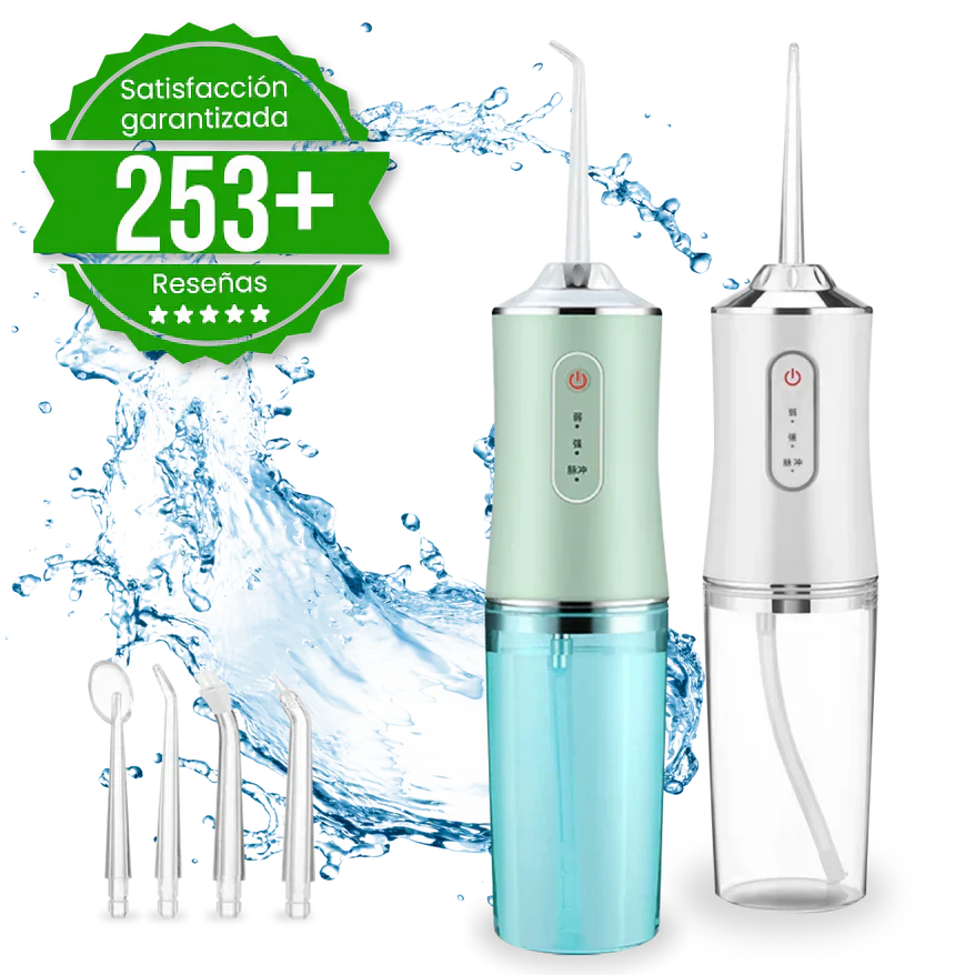 PowerFloss Irrigador Dental Limpieza Oral Recargable - [PROMOCIÓN DISPONIBLE SOLO HOY]