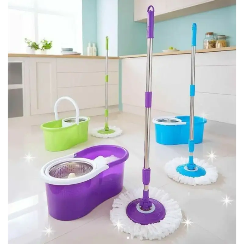 SpinMop - Trapero Giratorio Magico Con Balde 360° -  [PROMOCIÓN DISPONIBLE SOLO HOY]
