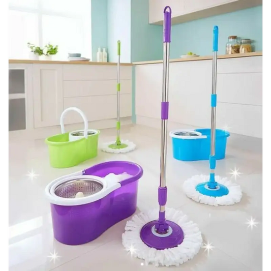SpinMop - Trapero Giratorio Magico Con Balde 360° -  [PROMOCIÓN DISPONIBLE SOLO HOY]