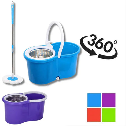 SpinMop - Trapero Giratorio Magico Con Balde 360° -  [PROMOCIÓN DISPONIBLE SOLO HOY]