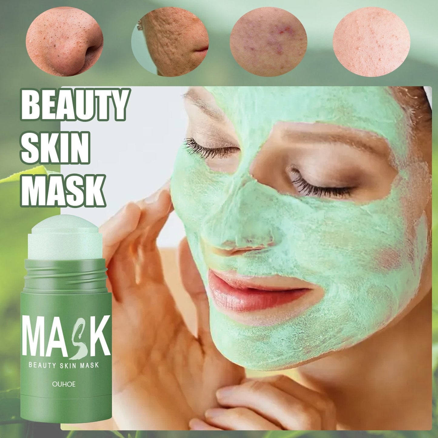 Green Mask Mascarilla de Limpieza Profunda de té Verde - [PROMOCIÓN DISPONIBLE SOLO HOY]