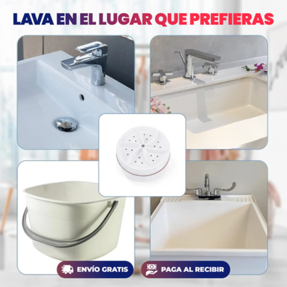 MiniWash – Lavadora Portátil Compacta Y Eficiente