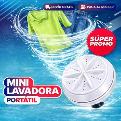 MiniWash – Lavadora Portátil Compacta Y Eficiente
